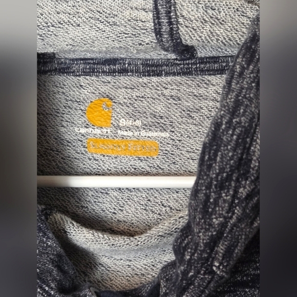 Women's Carhartt Pullover Cowlneck Sweatshirt, Size Small 4/6 - Picture 4 of 4